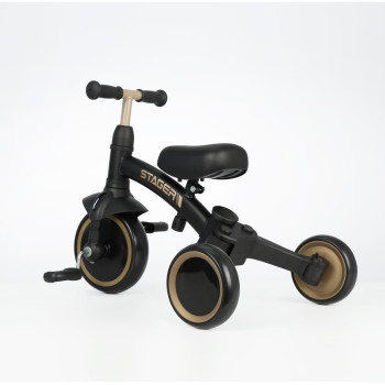 QPLAY Trojkolka Stager 3v1 Platinum, 2-6 rokov