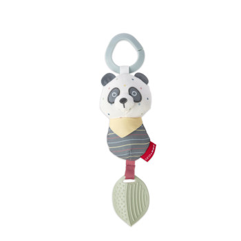 SKIP HOP Hračka závesná s hryzátkom Bandana Buddies Panda 0m+