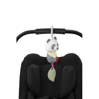 SKIP HOP Hračka závesná s hryzátkom Bandana Buddies Panda 0m+