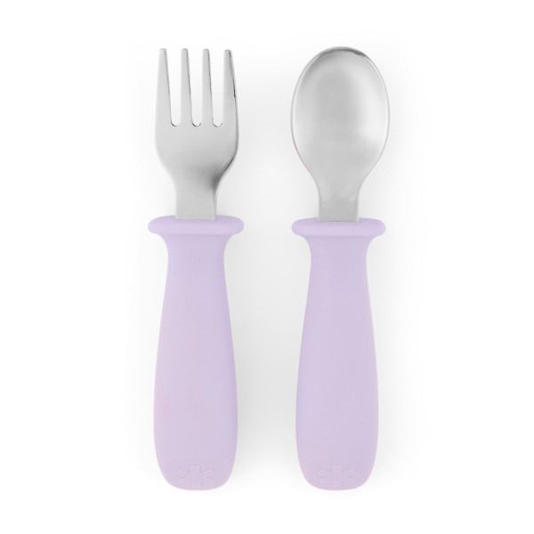 SKIP HOP Lyžička a vidlička Besties Squad Purple, 12m+
