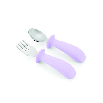 SKIP HOP Lyžička a vidlička Besties Squad Purple, 12m+