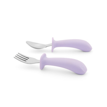 SKIP HOP Lyžička a vidlička Besties Squad Purple, 12m+