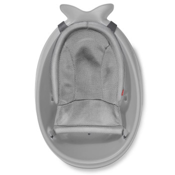 SKIP HOP Vanička s ergonomickou podložkou Moby 3 fázová šedá