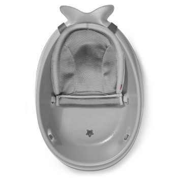 SKIP HOP Vanička s ergonomickou podložkou Moby 3 fázová šedá