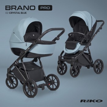 kočík Riko Brano Pro Crystal Blue